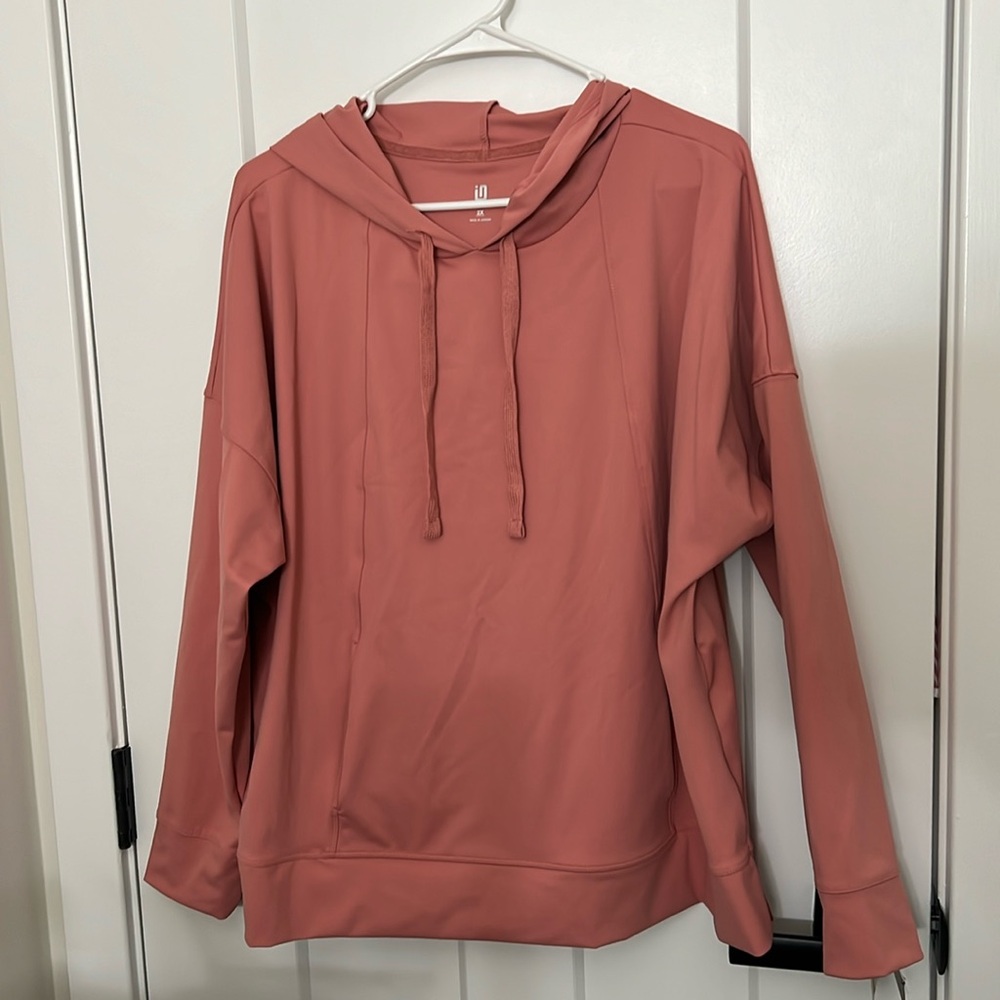 Ideology Pink Hoodie Sports Sweater